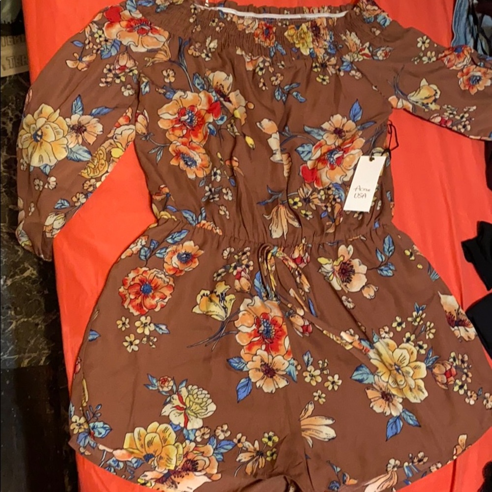 Floral romper